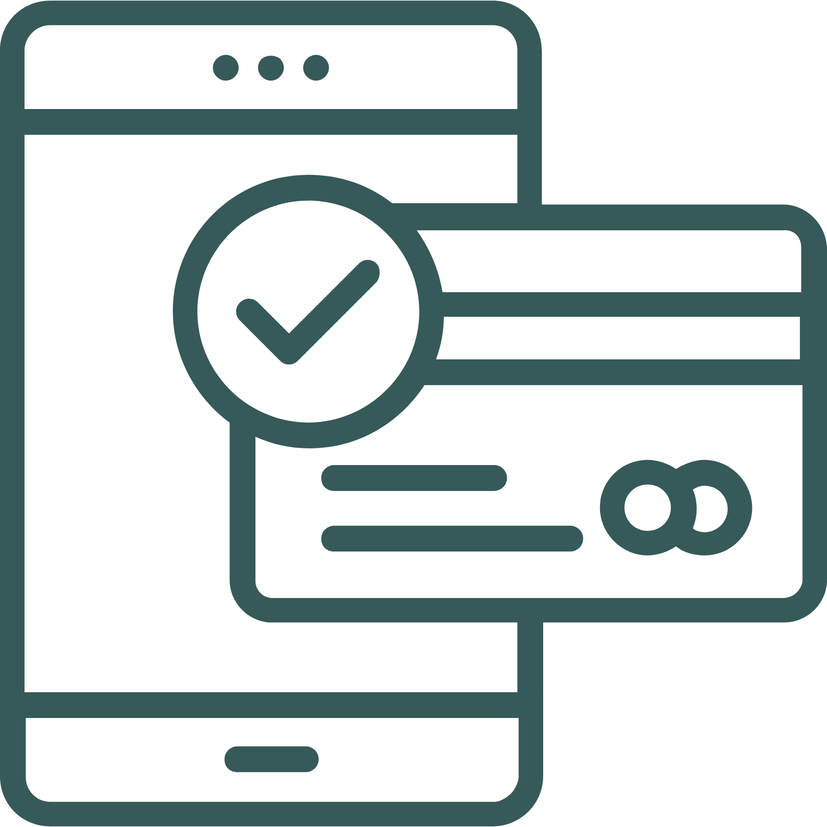 Payment options icon
